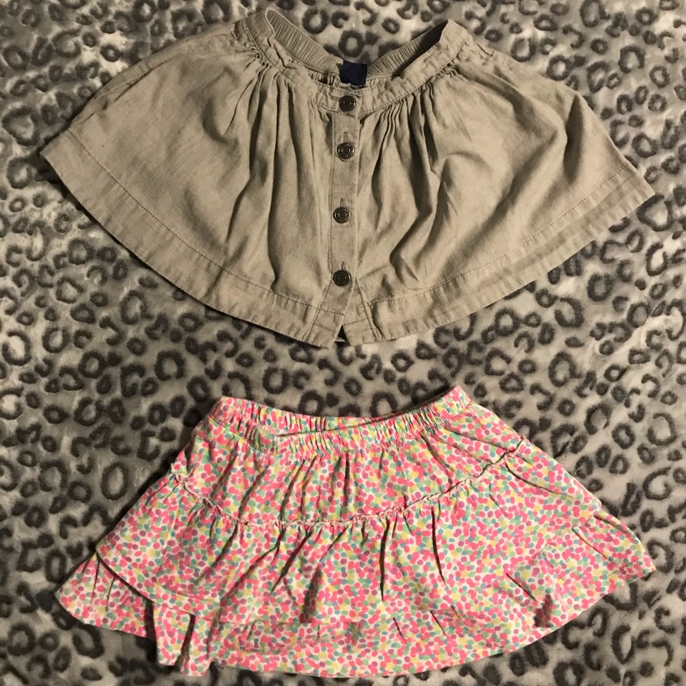 Girls size 6 skirts